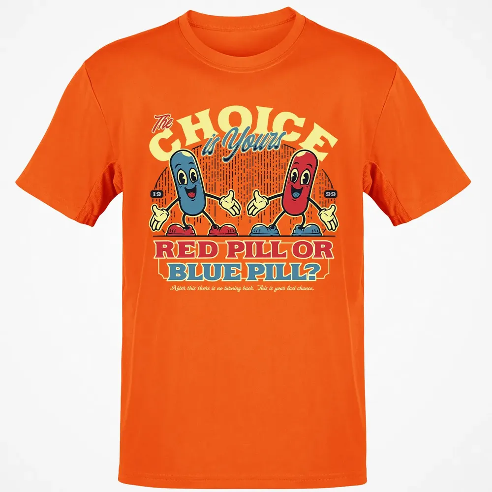 Red Pill Blue Pill Classic Unisex T-Shirt - 9