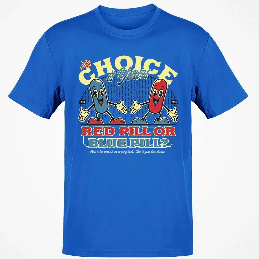 Red Pill Blue Pill Classic Unisex T-Shirt - 12