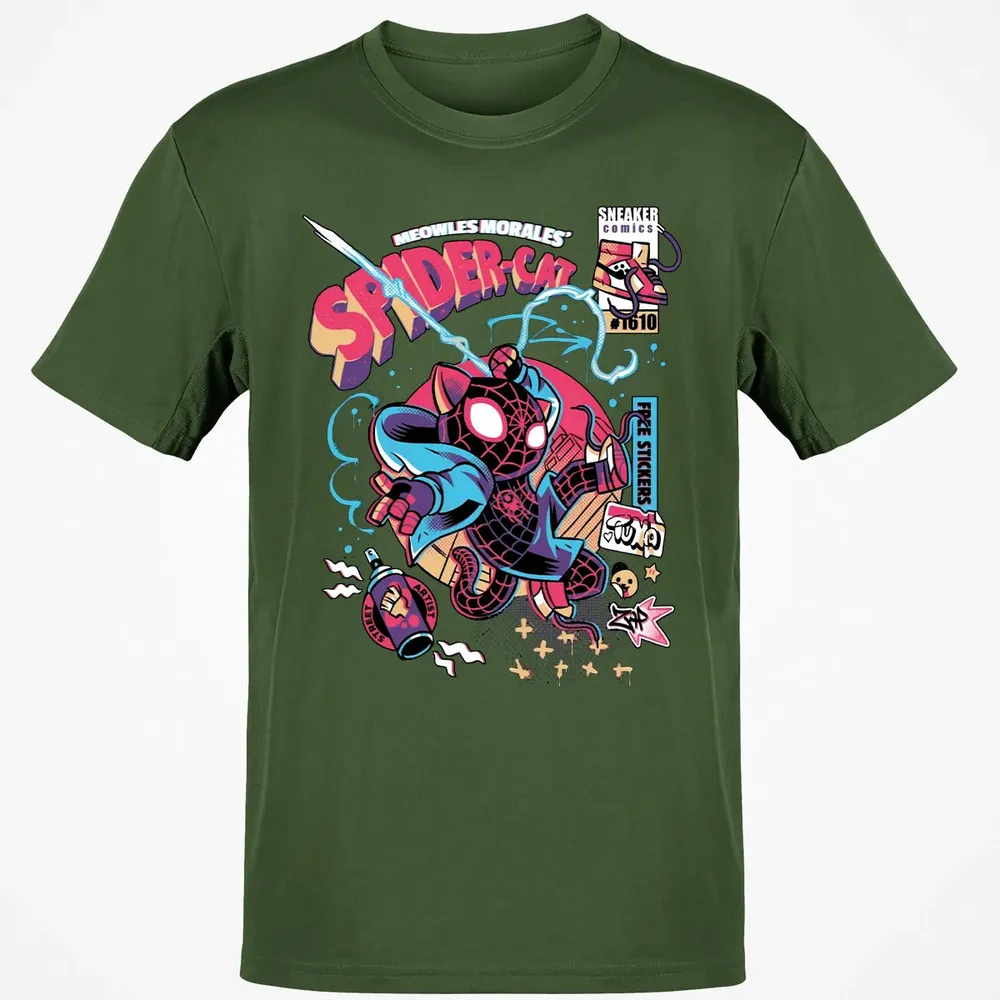 Spider-Cat Classic Unisex T-Shirt - 7