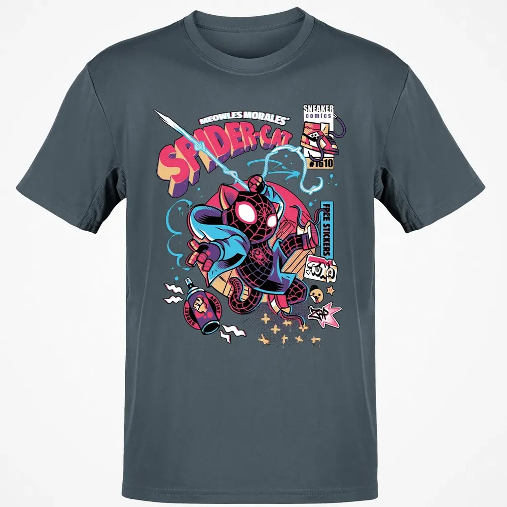 Spider-Cat Classic Unisex T-Shirt - 4