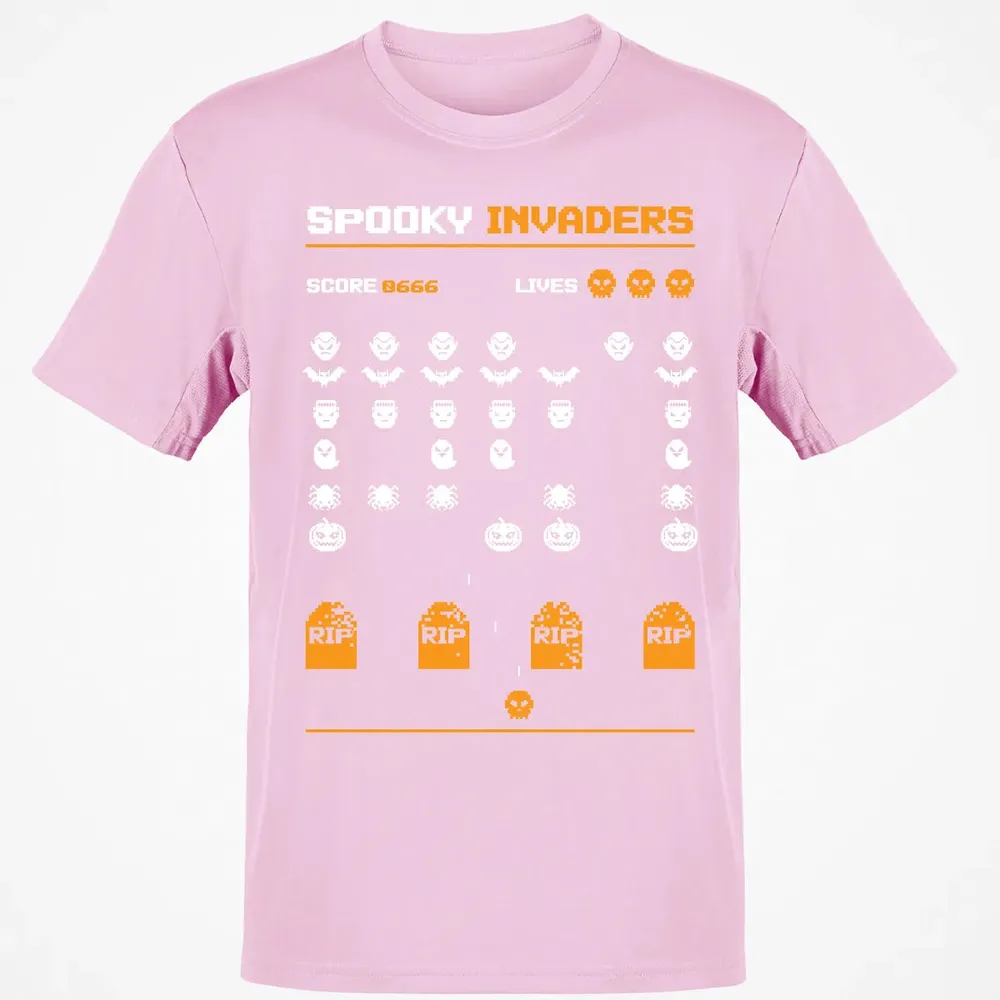 Spooky Invaders Classic Unisex T-Shirt - 6