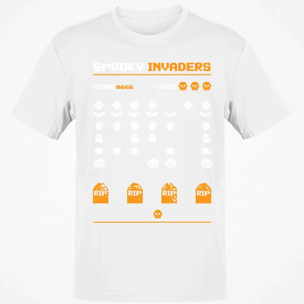 Spooky Invaders Classic Unisex T-Shirt - 13