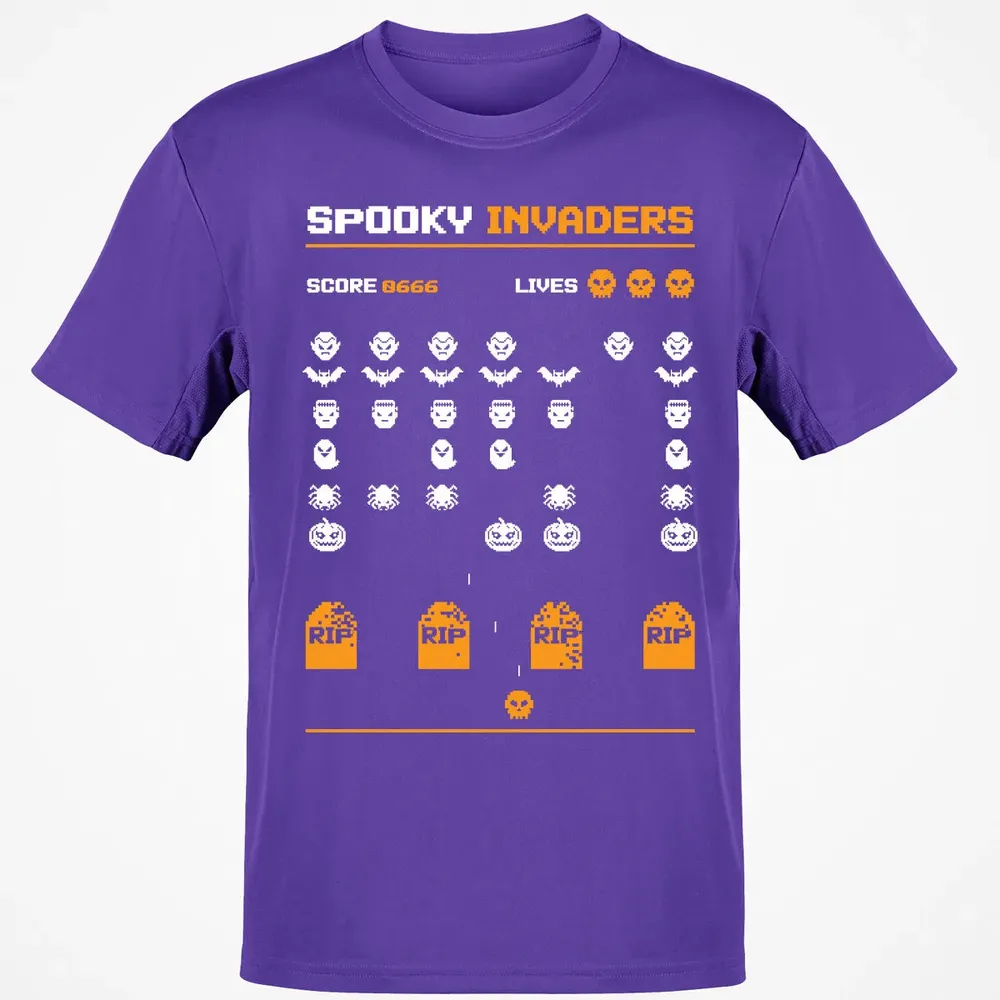 Spooky Invaders Classic Unisex T-Shirt - 10
