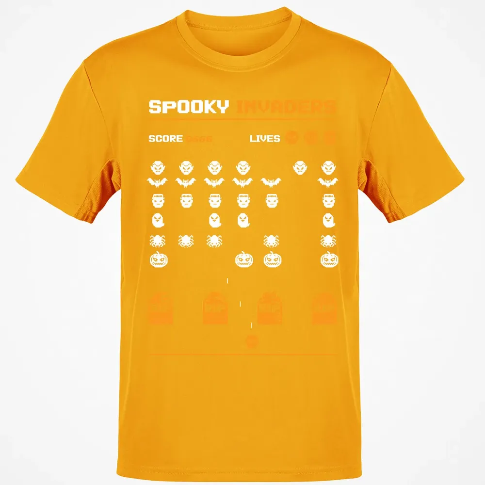 Spooky Invaders Classic Unisex T-Shirt - 5