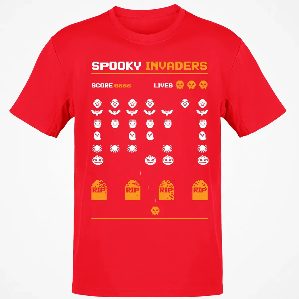 Spooky Invaders Classic Unisex T-Shirt - 11