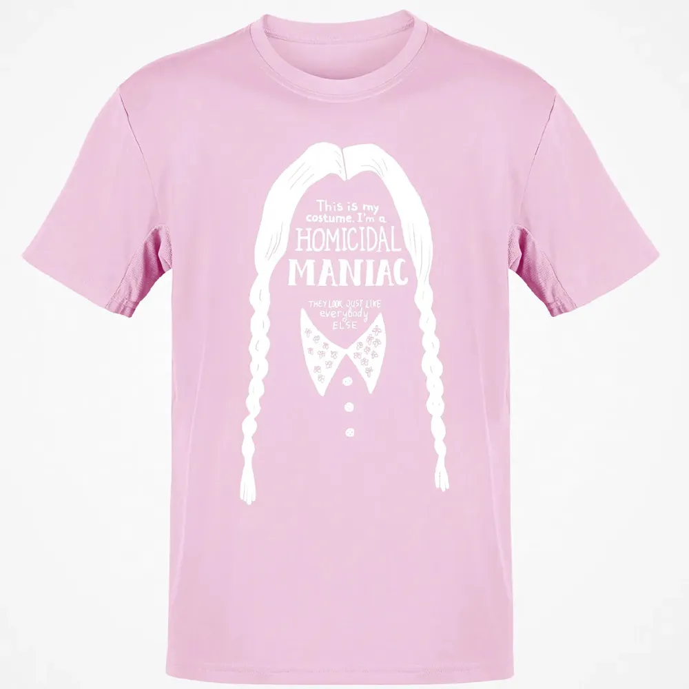 This Is My Costume I'm a Homicidal Maniac Classic Unisex T-Shirt - 6