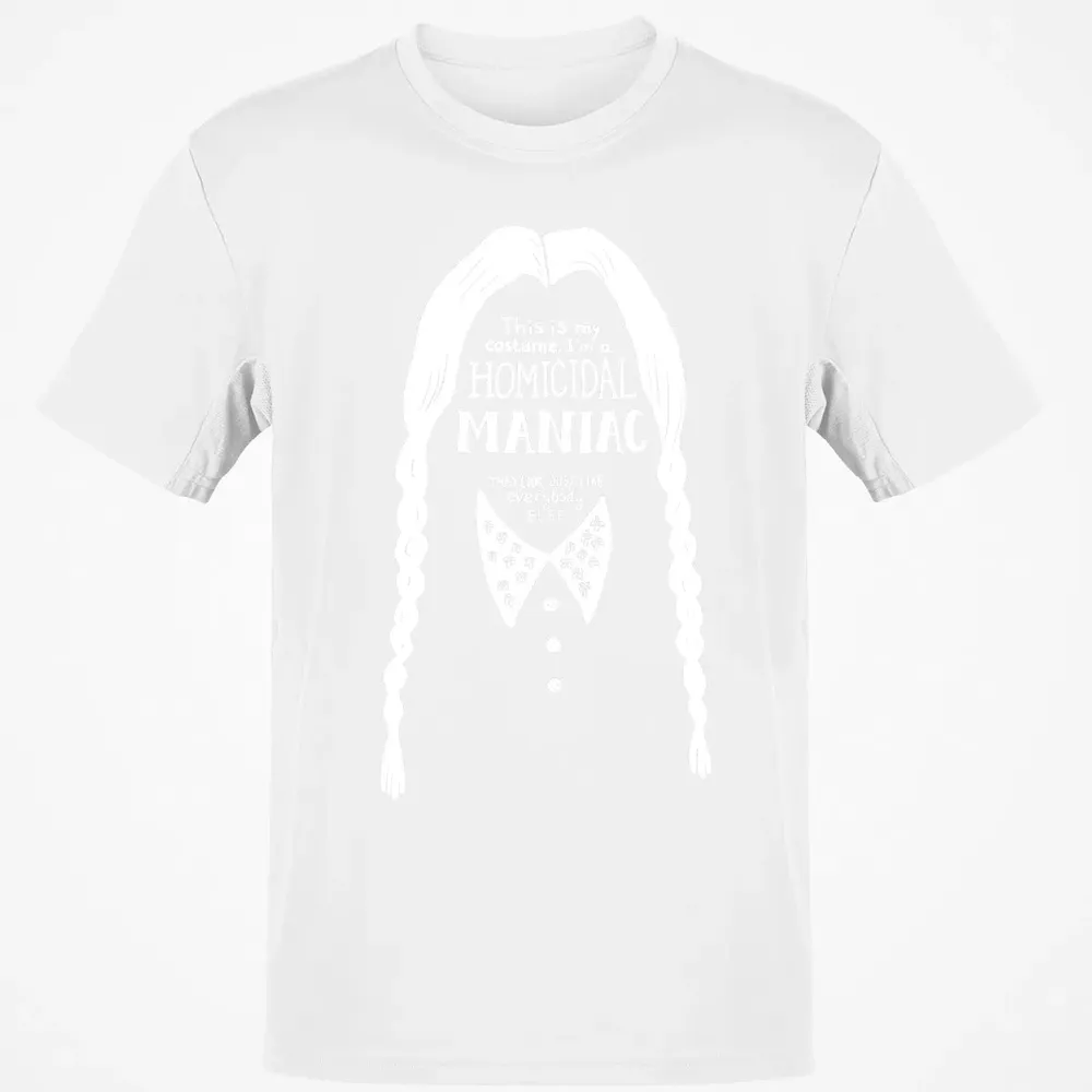 This Is My Costume I'm a Homicidal Maniac Classic Unisex T-Shirt - 13