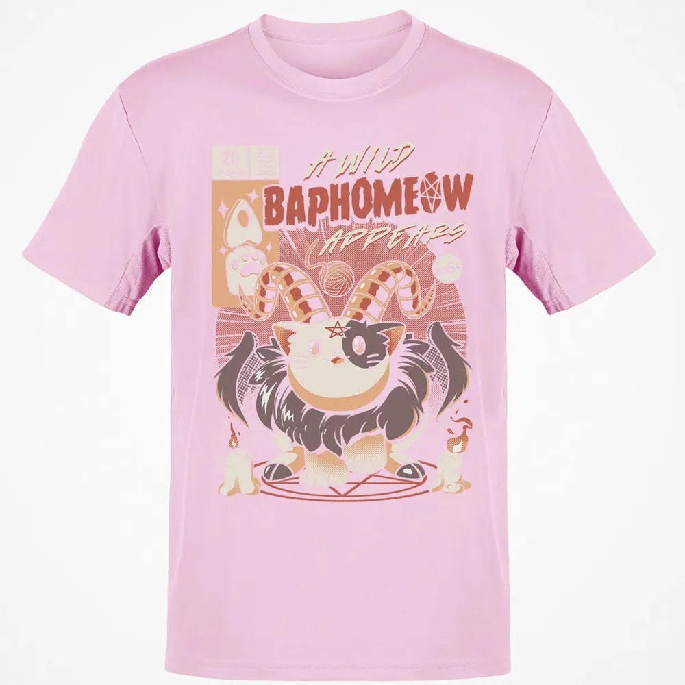 A Wild Baphomeow Appears Classic Unisex T-Shirt - 6