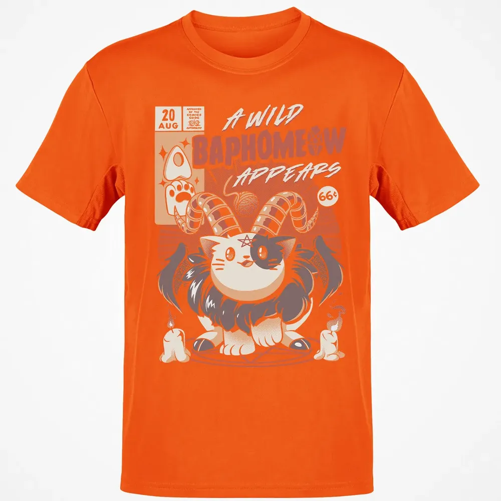 A Wild Baphomeow Appears Classic Unisex T-Shirt - 9
