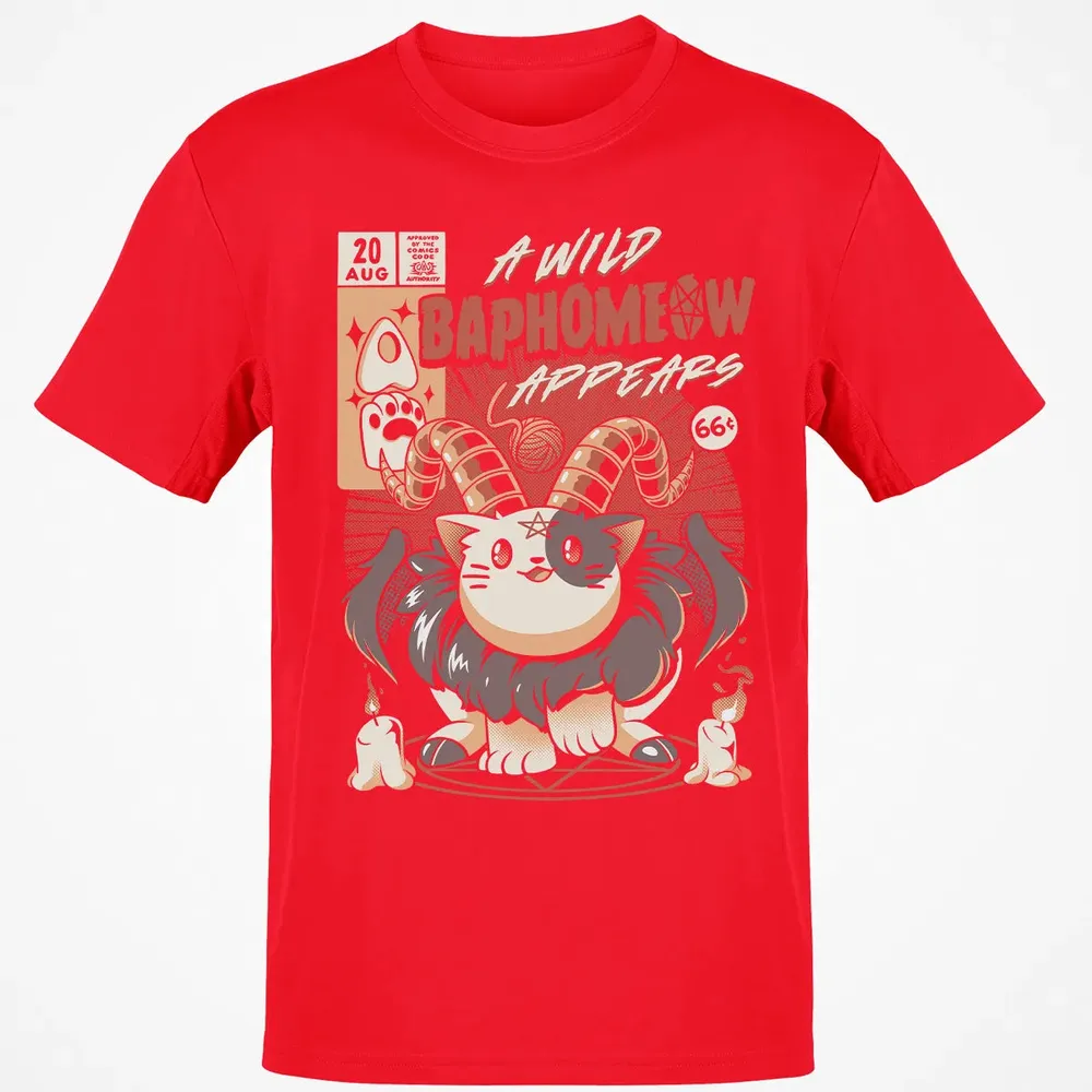 A Wild Baphomeow Appears Classic Unisex T-Shirt - 11
