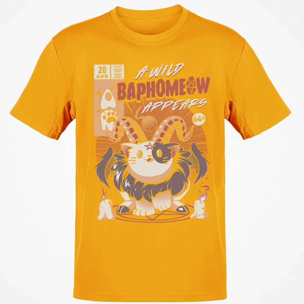 A Wild Baphomeow Appears Classic Unisex T-Shirt - 5
