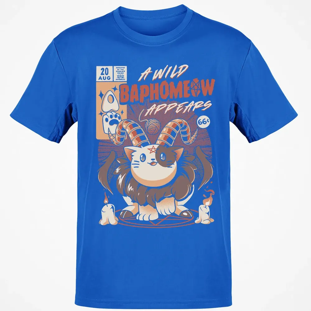 A Wild Baphomeow Appears Classic Unisex T-Shirt - 12