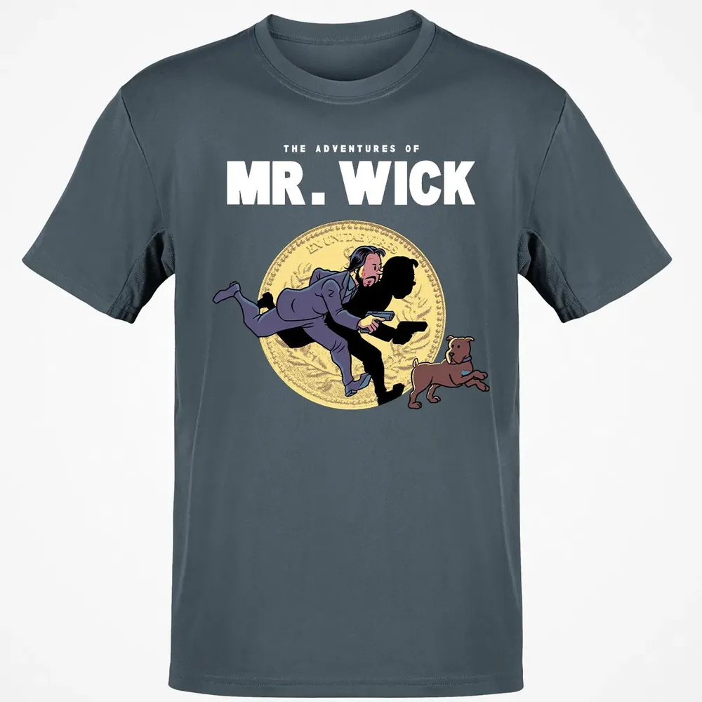 Adventures Of Mr.Wick Classic Unisex T-Shirt - 4