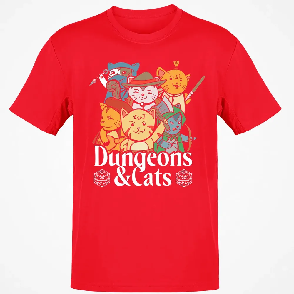 Cat Retro Style T RPG Dungeon Meowster Funny Nerdy Gift Classic Unisex T-Shirt - 11