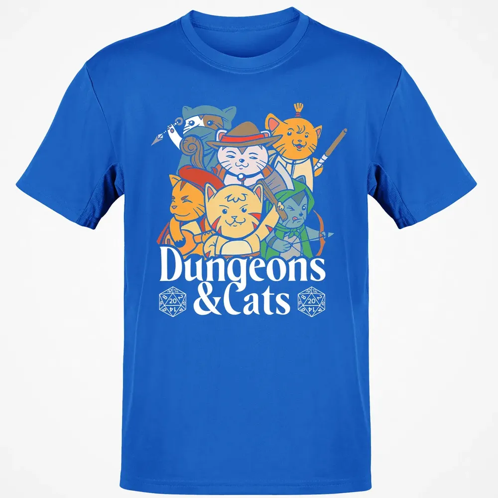 Cat Retro Style T RPG Dungeon Meowster Funny Nerdy Gift Classic Unisex T-Shirt - 12