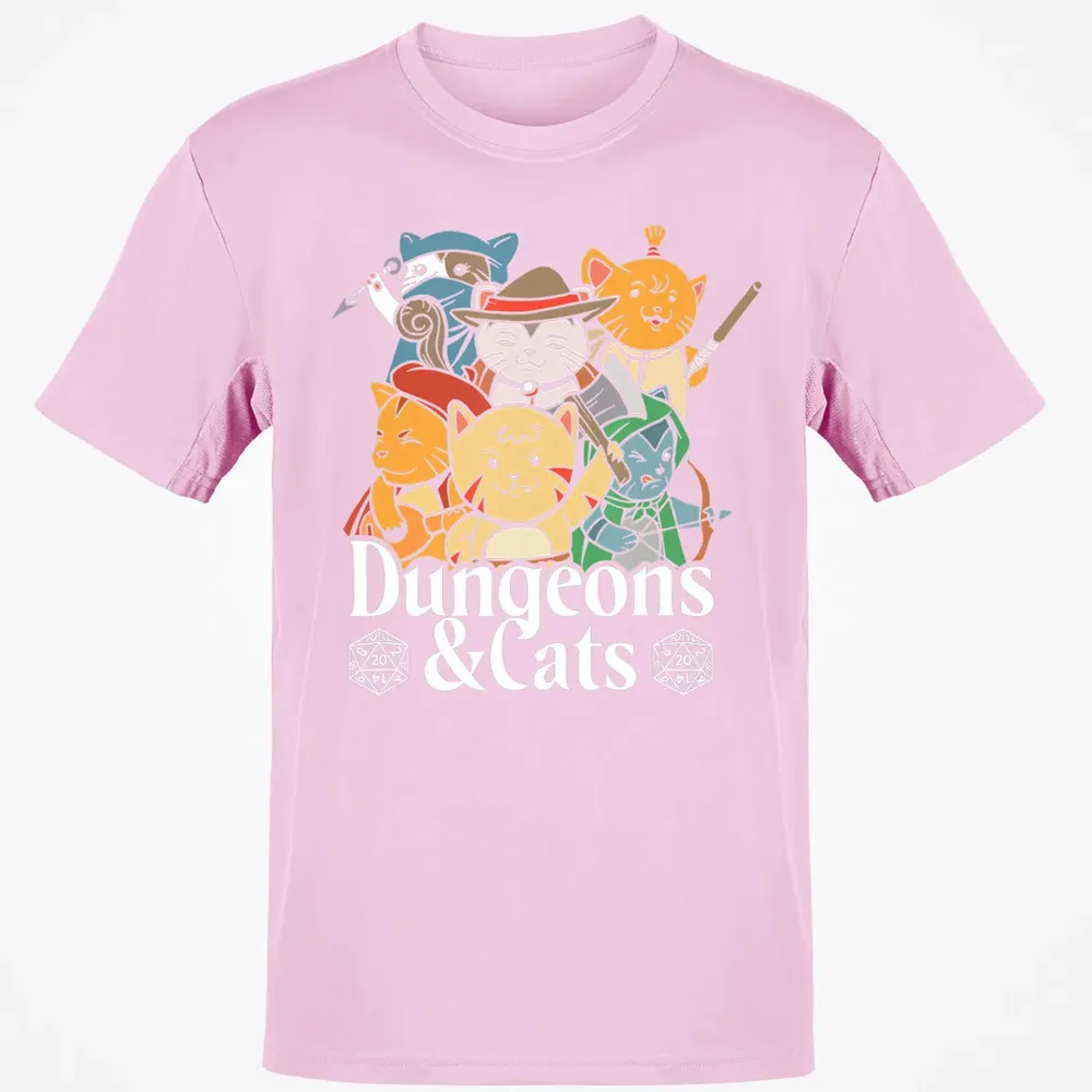 Cat Retro Style T RPG Dungeon Meowster Funny Nerdy Gift Classic Unisex T-Shirt - 6