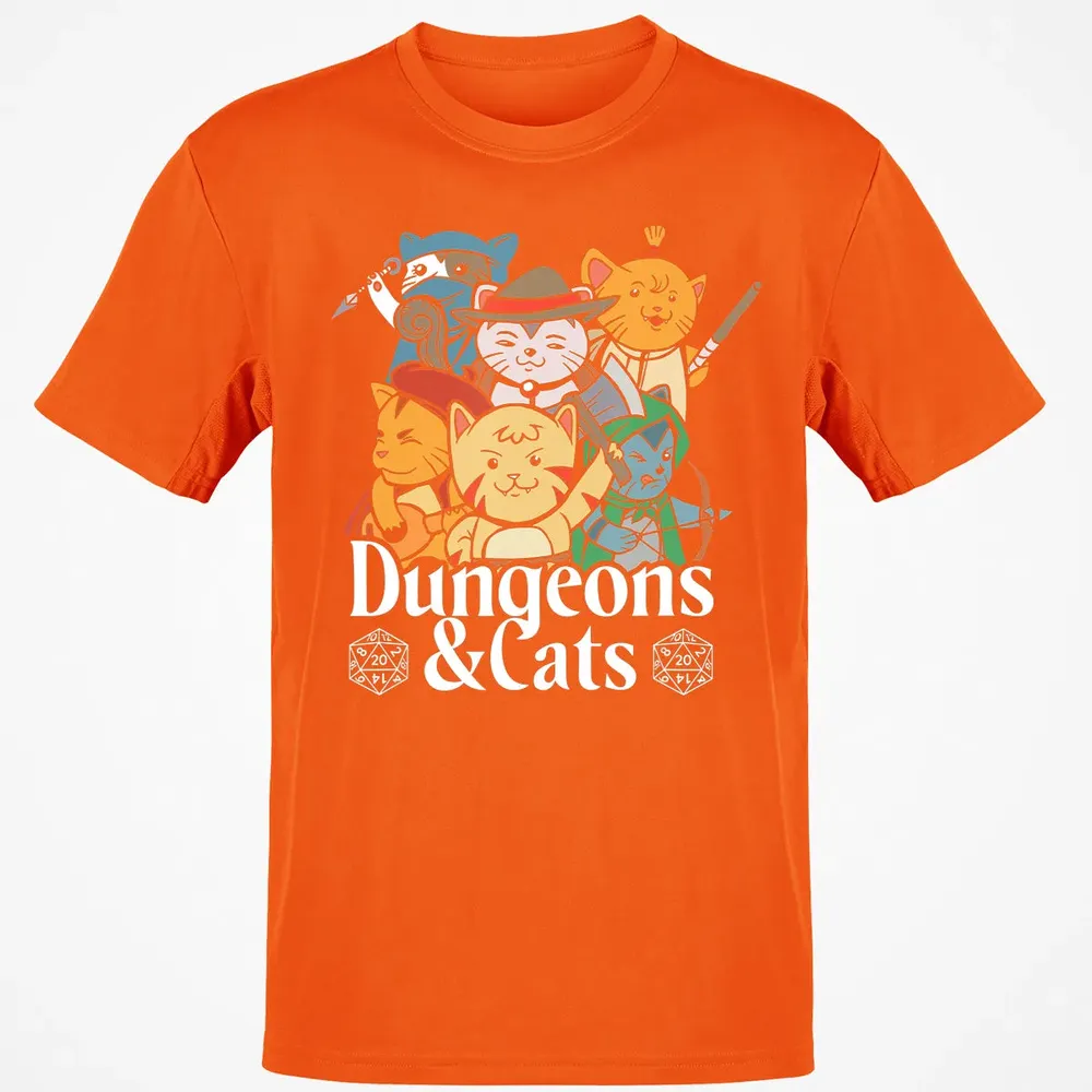 Cat Retro Style T RPG Dungeon Meowster Funny Nerdy Gift Classic Unisex T-Shirt - 9