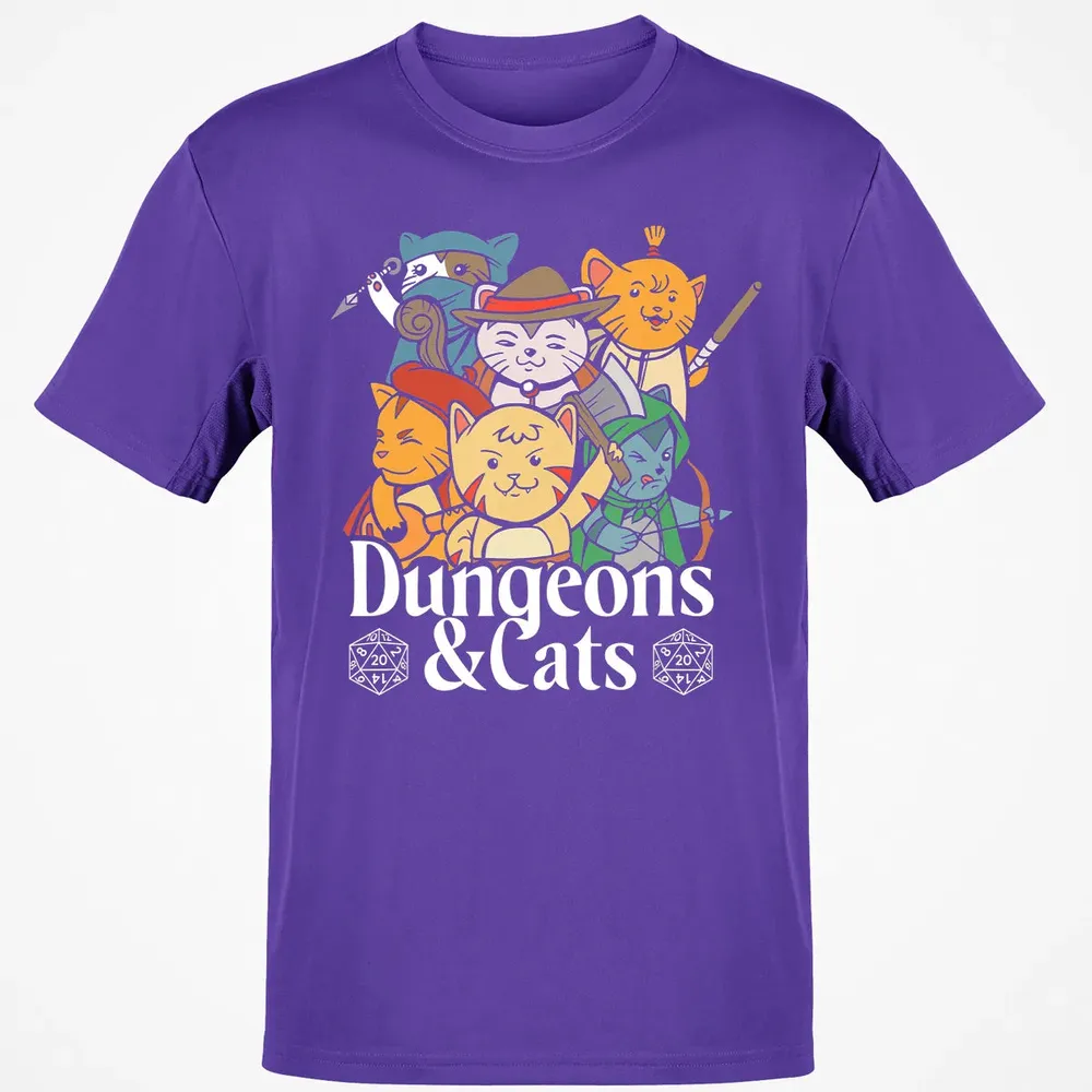 Cat Retro Style T RPG Dungeon Meowster Funny Nerdy Gift Classic Unisex T-Shirt - 10