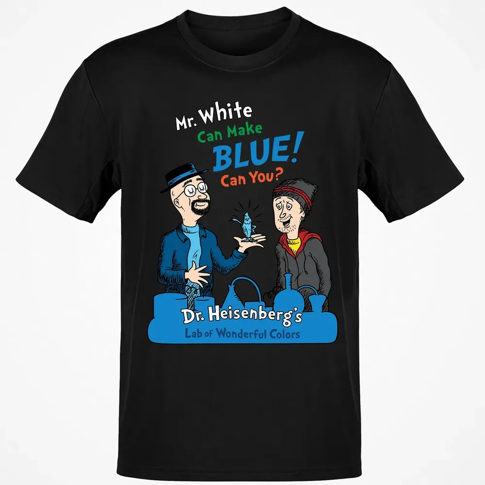 Mr.White Can Make Blue Classic Unisex T-Shirt - 2