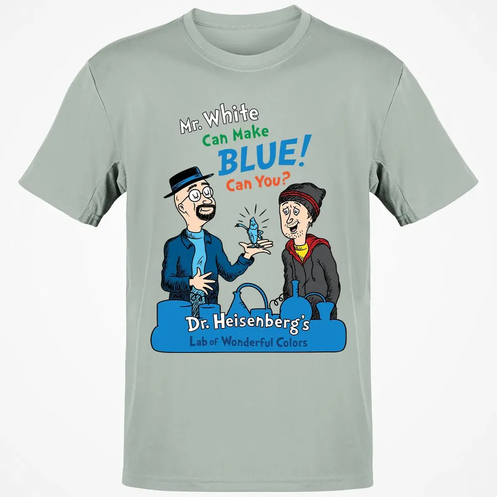 Mr.White Can Make Blue Classic Unisex T-Shirt - 3