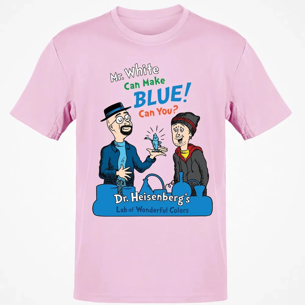 Mr.White Can Make Blue Classic Unisex T-Shirt - 6