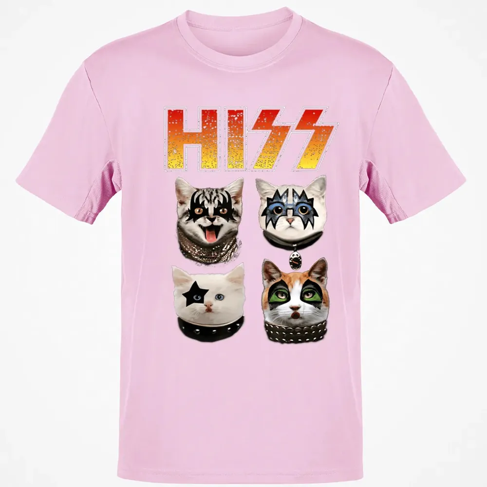 Hiss Funny Cat Lover Classic Unisex T-Shirt - 6