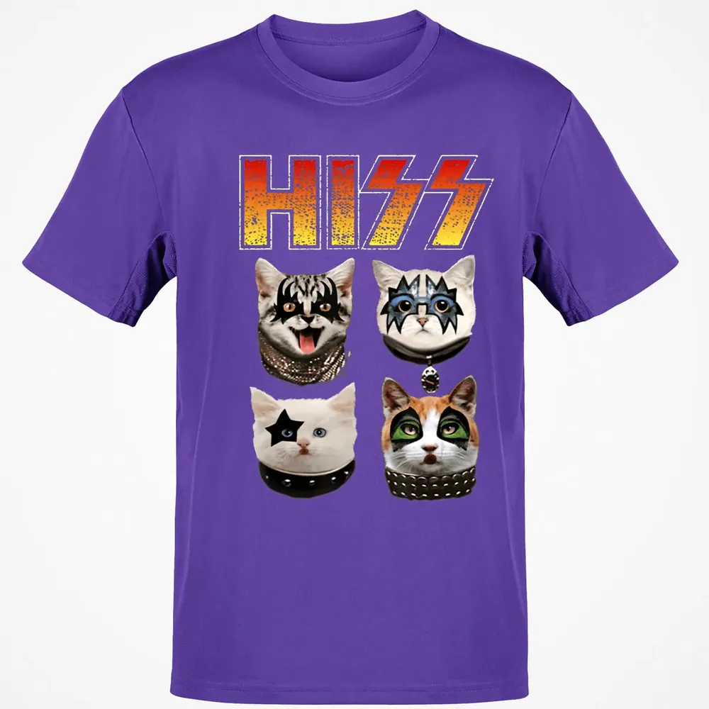Hiss Funny Cat Lover Classic Unisex T-Shirt - 10