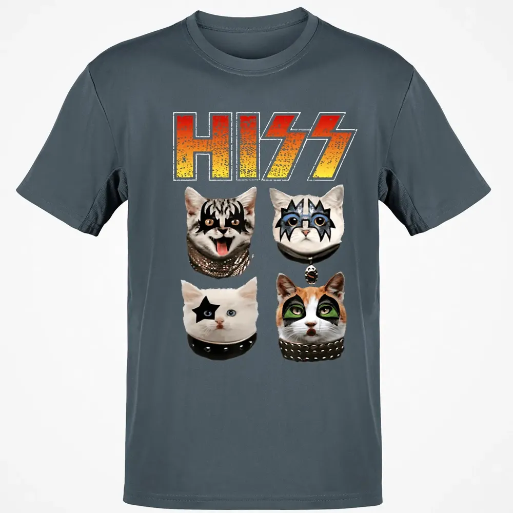 Hiss Funny Cat Lover Classic Unisex T-Shirt - 4