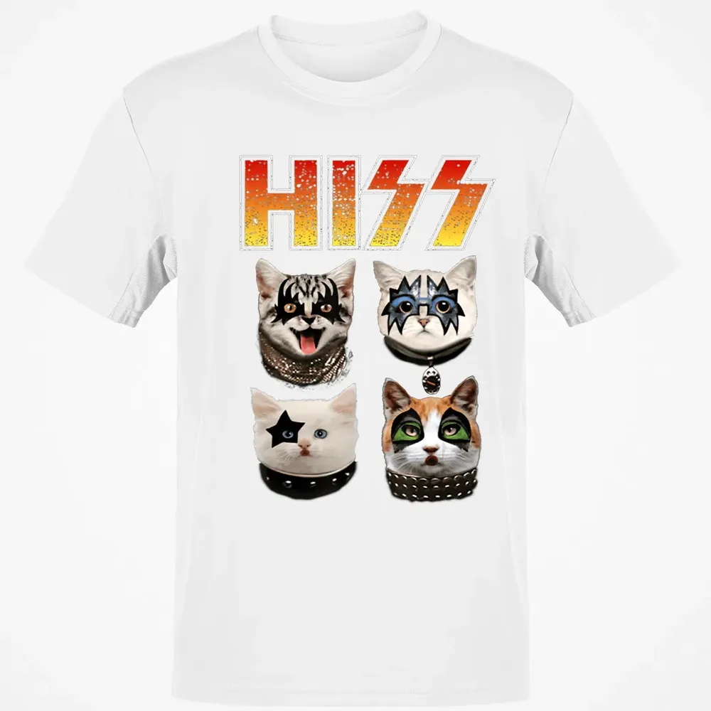 Hiss Funny Cat Lover Classic Unisex T-Shirt - 13