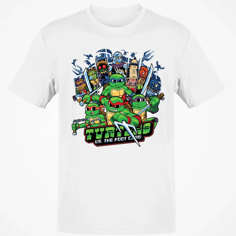 Turtles vs Foot Clan Classic Unisex T-Shirt - 13