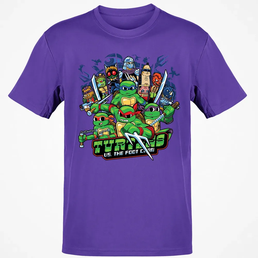 Turtles vs Foot Clan Classic Unisex T-Shirt - 10