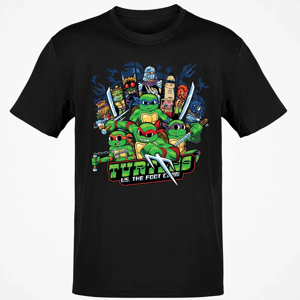 Turtles vs Foot Clan Classic Unisex T-Shirt - 2