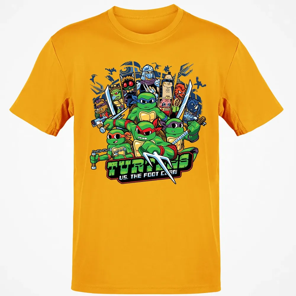 Turtles vs Foot Clan Classic Unisex T-Shirt - 5