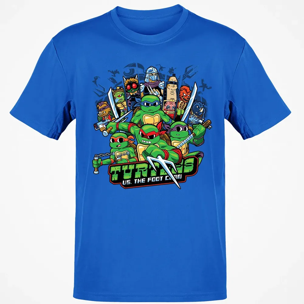 Turtles vs Foot Clan Classic Unisex T-Shirt - 12