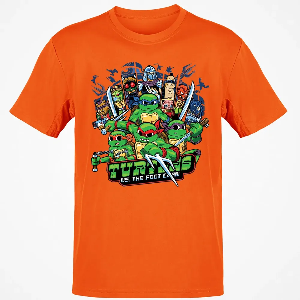 Turtles vs Foot Clan Classic Unisex T-Shirt - 9
