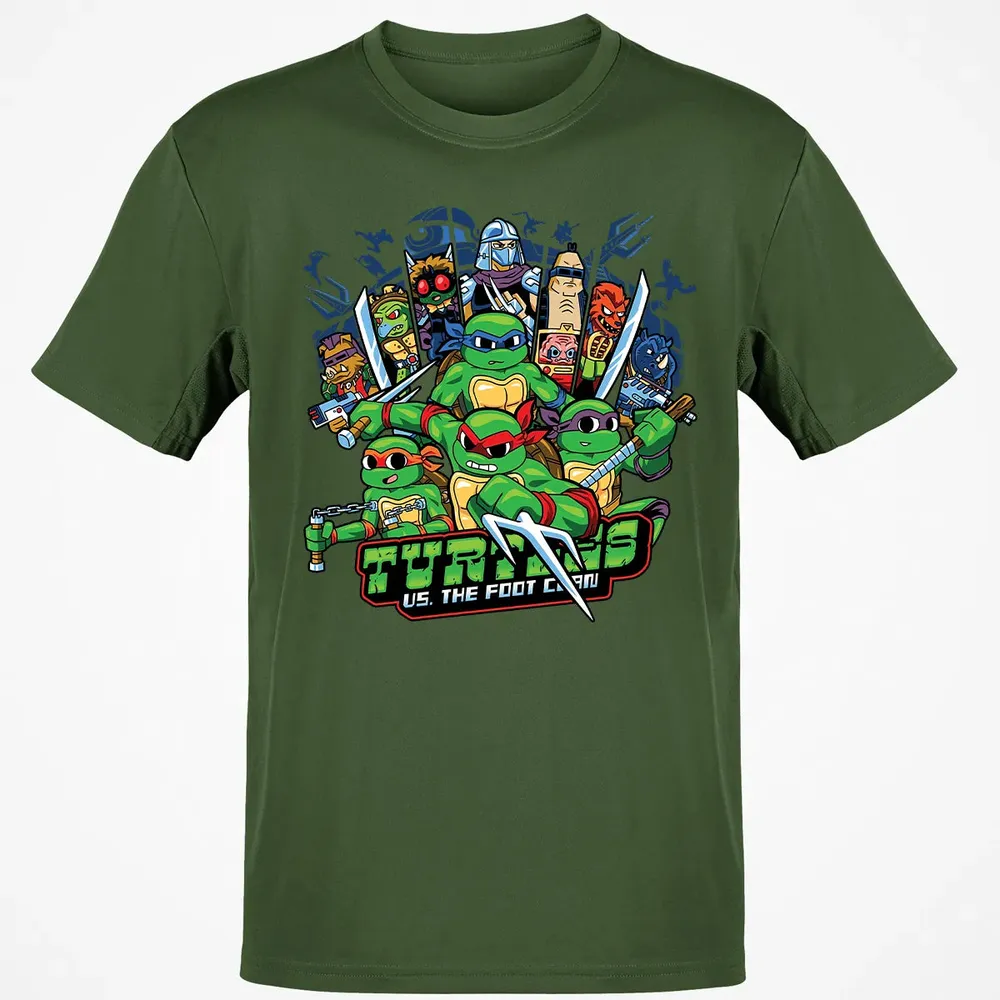 Turtles vs Foot Clan Classic Unisex T-Shirt - 7