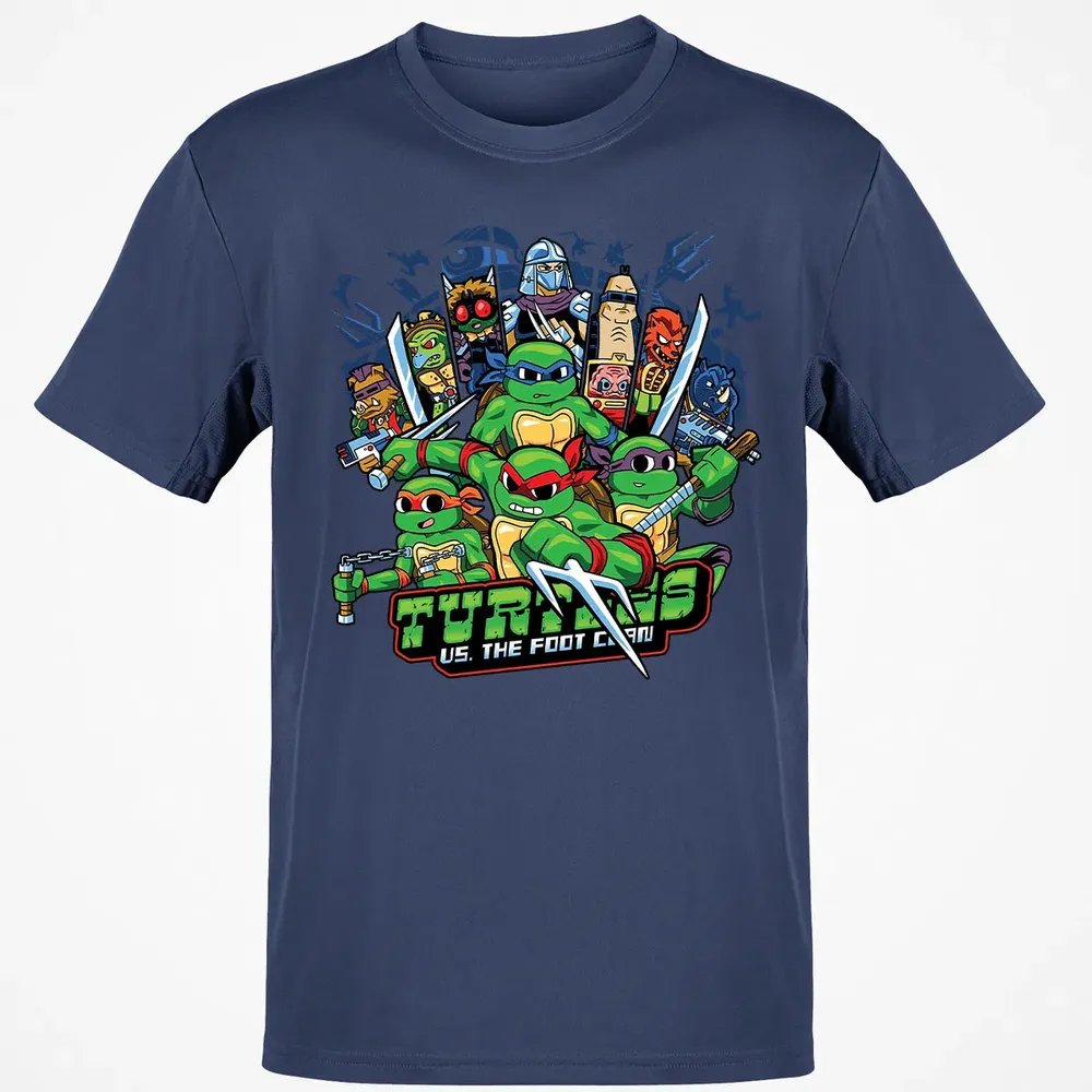 Turtles vs Foot Clan Classic Unisex T-Shirt - 8