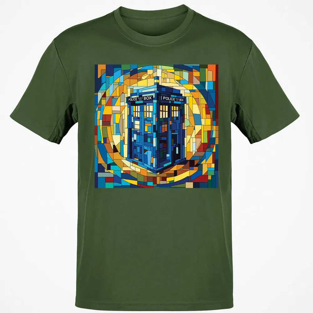 Callbox In Blue Classic Unisex T-Shirt - 7