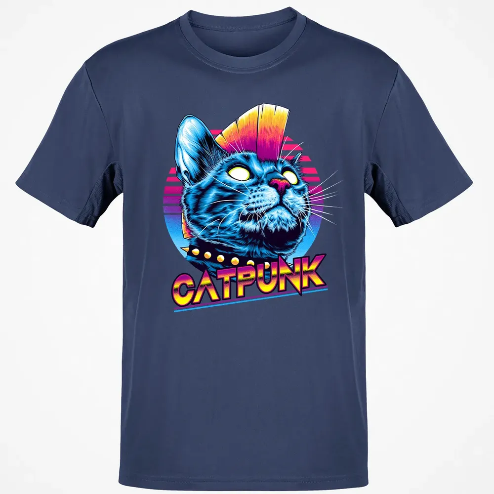 CatPunk Classic Unisex T-Shirt - 8