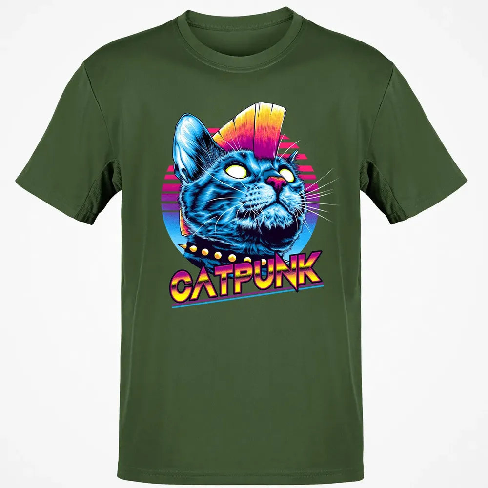 CatPunk Classic Unisex T-Shirt - 7
