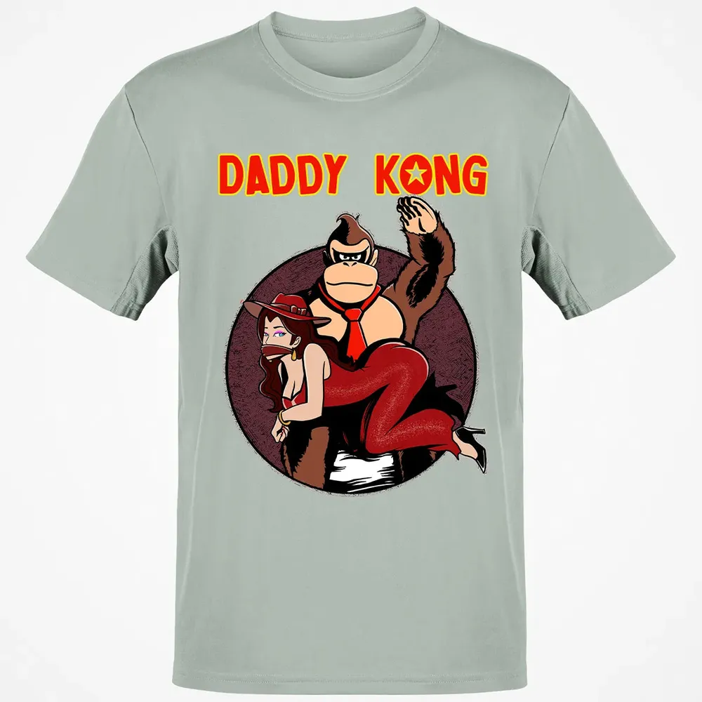 Daddy Kong With Pauline Classic Unisex T-Shirt - 3