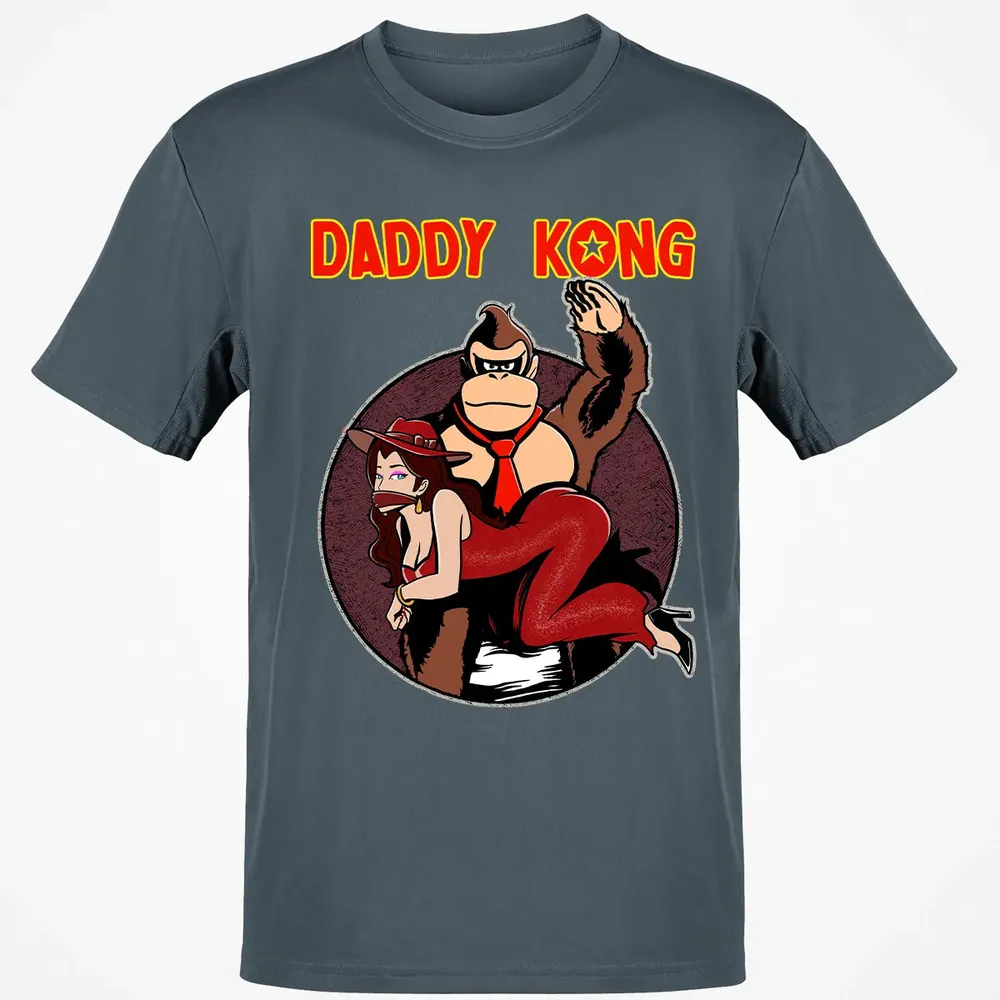 Daddy Kong With Pauline Classic Unisex T-Shirt - 4