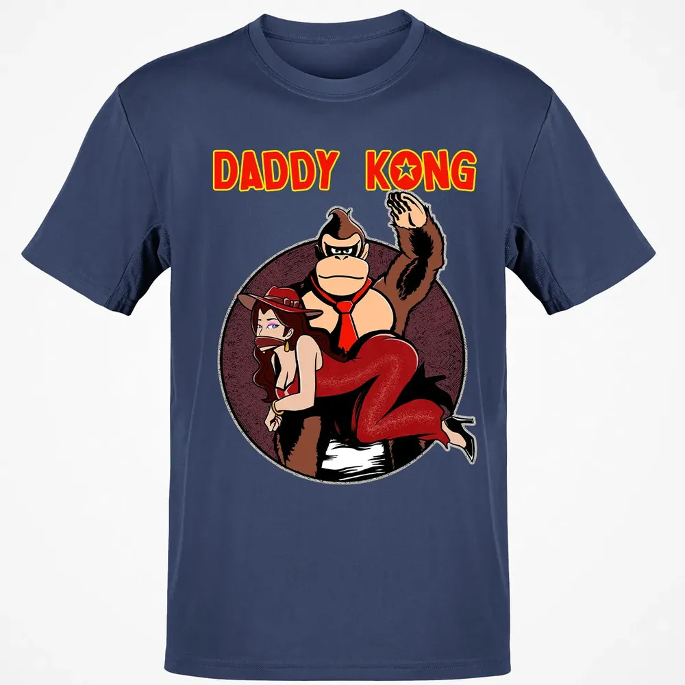 Daddy Kong With Pauline Classic Unisex T-Shirt - 8