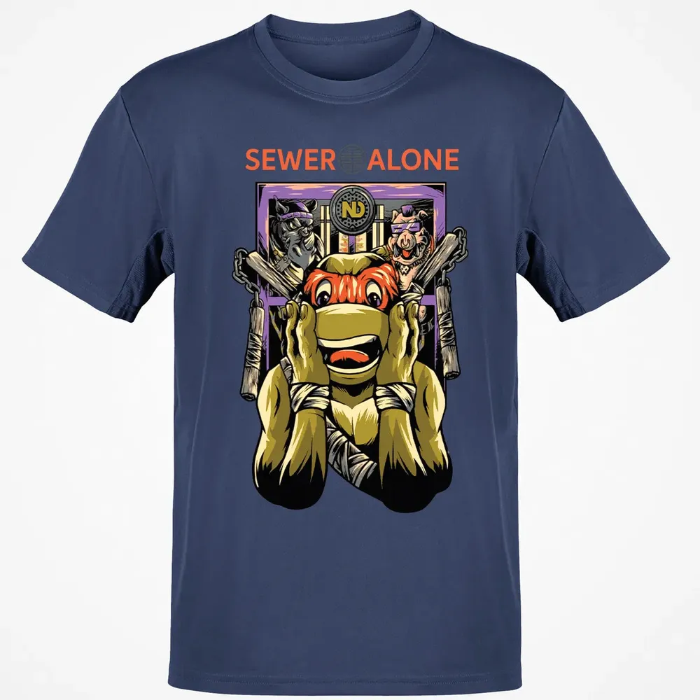 Sewer Alone Classic Unisex T-Shirt - 8