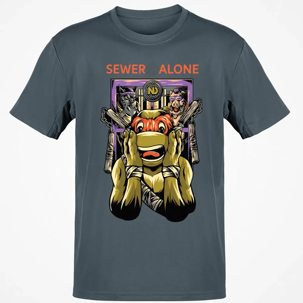 Sewer Alone Classic Unisex T-Shirt - 4