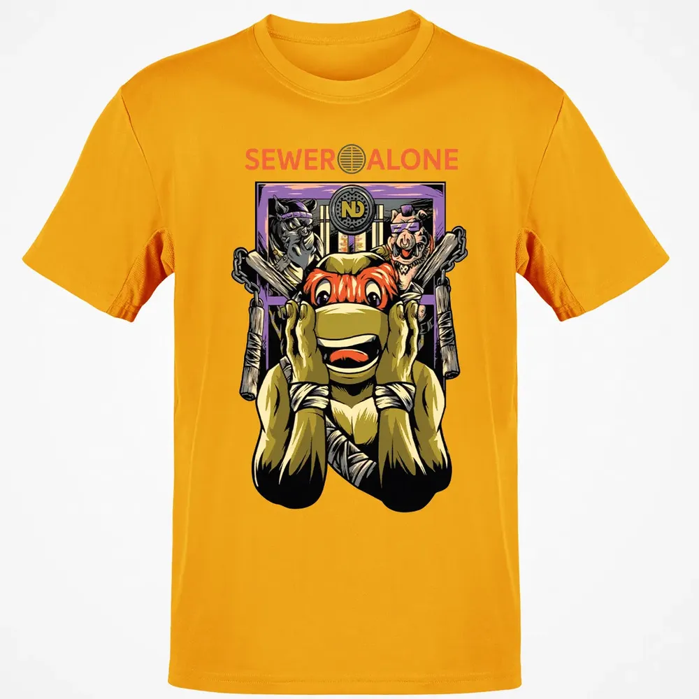 Sewer Alone Classic Unisex T-Shirt - 5