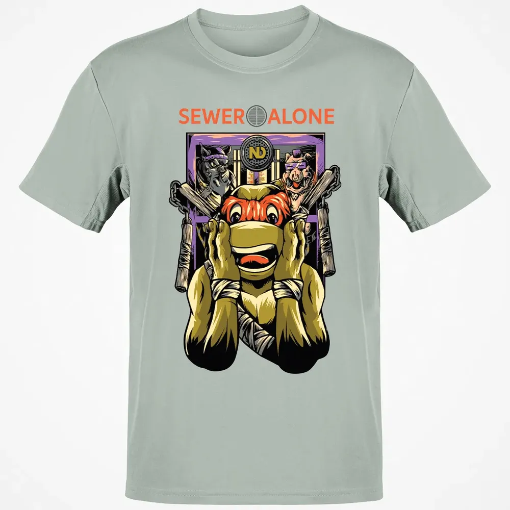 Sewer Alone Classic Unisex T-Shirt - 3