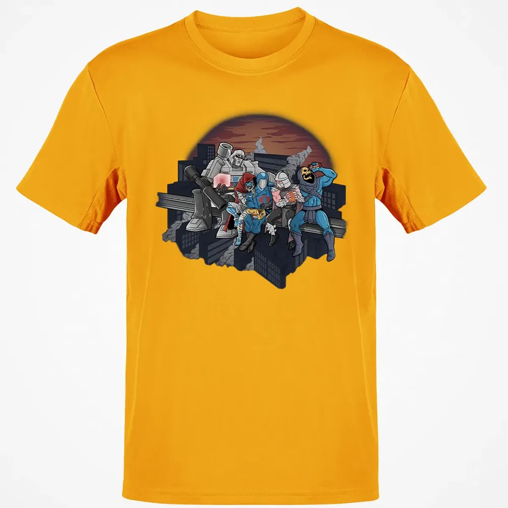 Villains Atop A Skyscraper Classic Unisex T-Shirt - 5