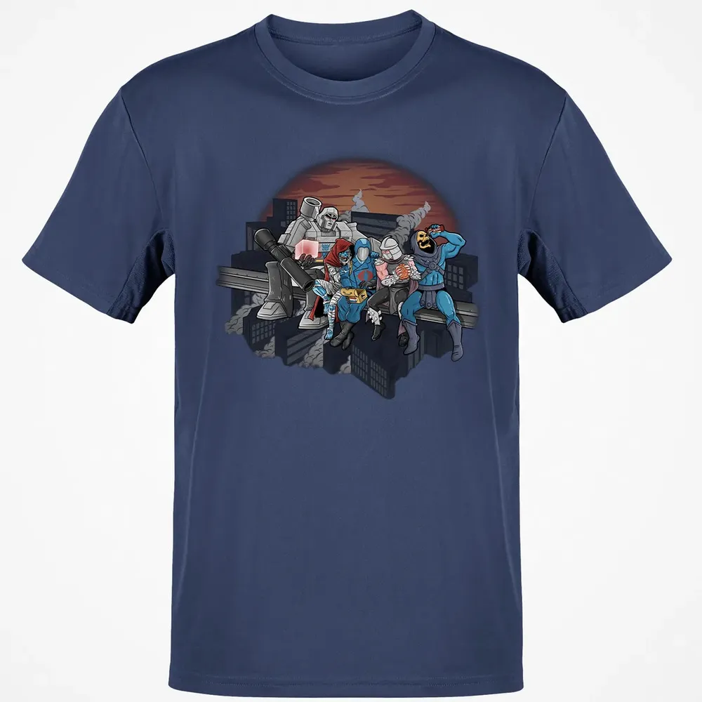 Villains Atop A Skyscraper Classic Unisex T-Shirt - 8