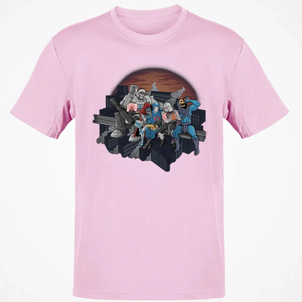 Villains Atop A Skyscraper Classic Unisex T-Shirt - 6